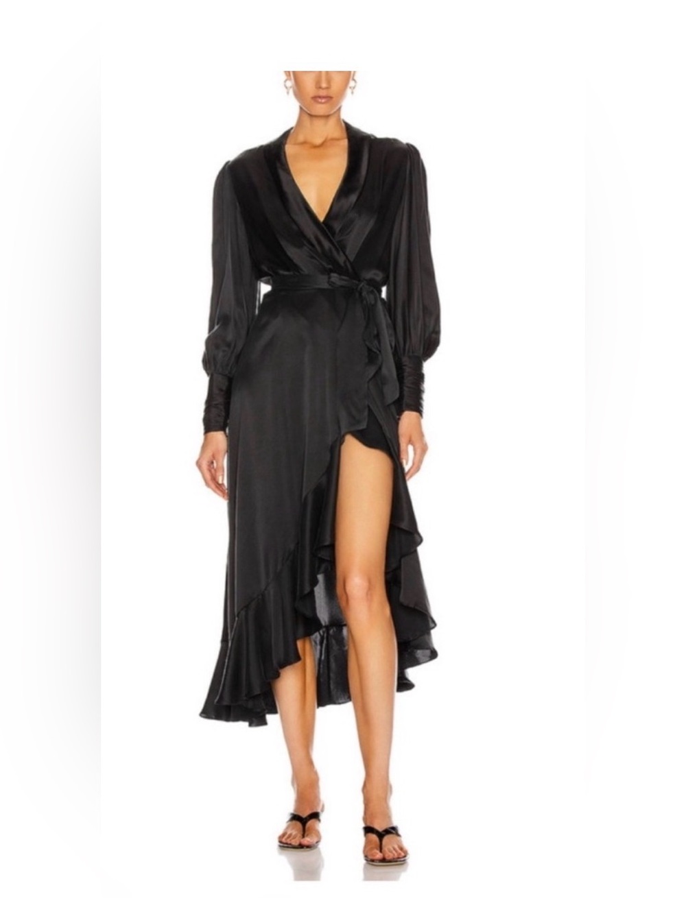 Zimmerman silk black dress